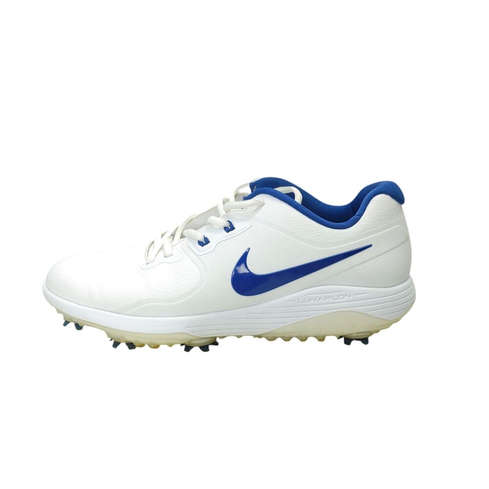 Nike Infinity G Golf Shoes White Blue Cleats AQ2197-102 Mens Size 10.5 - Picture 11 of 16